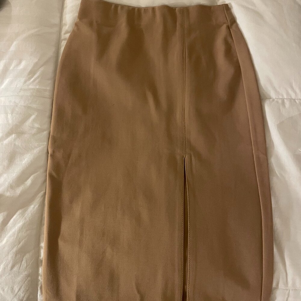 NWT Ann Taylor Camel Pencil Skirt